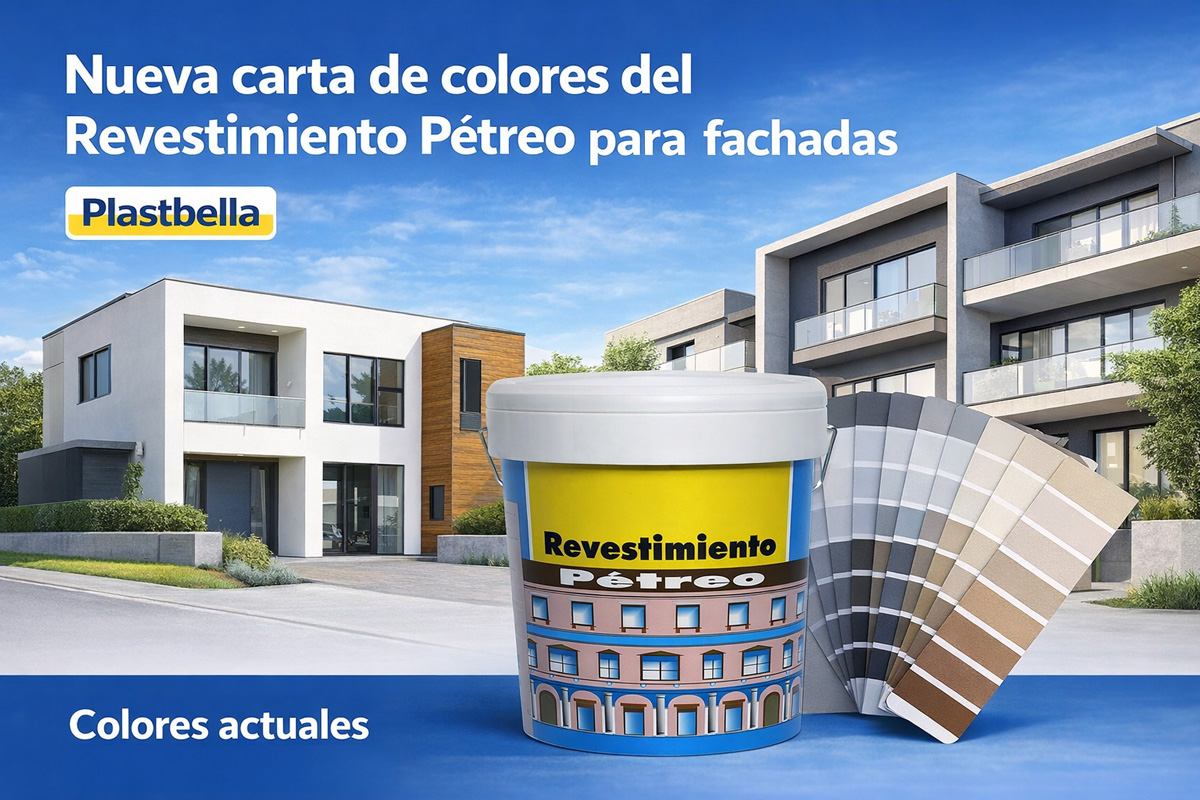 Renovamos la carta de colores de nuestro Revestimiento Pétreo para fachadas